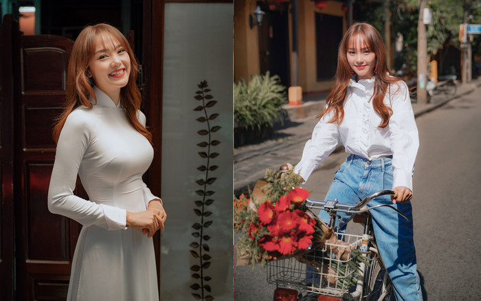 Minh Hằng đạp xe, phơi nắng suốt 4 tiếng ở Hội An chung tay quảng bá hình ảnh đất nước sau dịch COVID-19 Ảnh 2