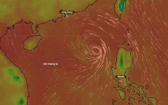 Áp thấp nhiệt đới có thể vào biển Đông và mạnh lên thành bão Ảnh 2