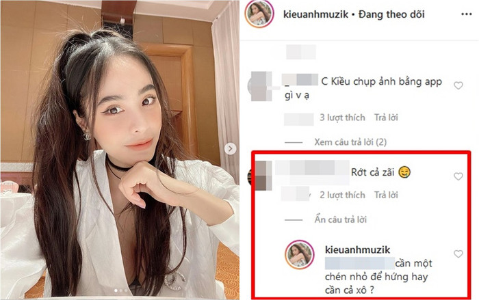 Ca nương Kiều Anh 'xéo xắt' đáp trả bình luận kém duyên của người đàn ông khiếm nhã Ảnh 2