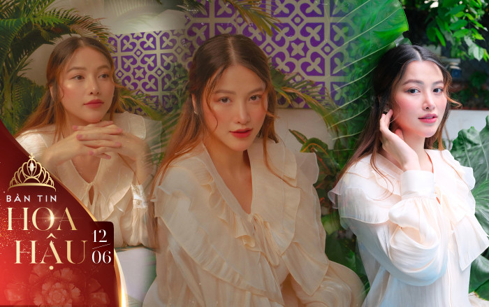 Hoa hậu Trái đất Phương Khánh xinh đẹp như nàng thơ chấm thi Miss Earth Philippines 2020 Ảnh 2