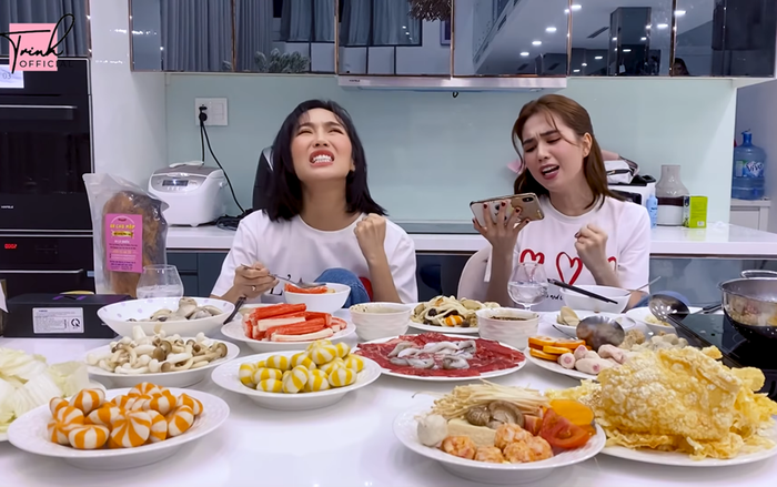 Ngọc Trinh lần đầu cover hit Erik, Diệu Nhi ngồi bên cạnh 'làm trò' để chứng minh sự… nức nở Ảnh 2