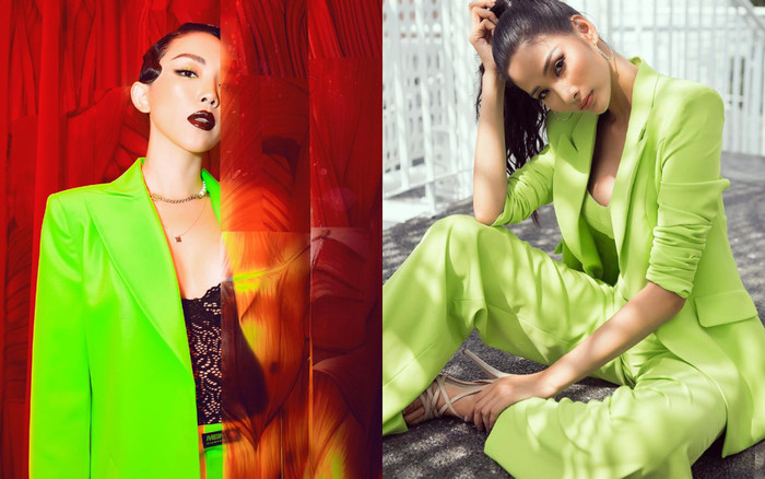 Tóc Tiên - Hoàng Thùy: Hai đệ nhất mỹ nhân xanh nõn chuối, đã diện thì đố ai bằng! Ảnh 2