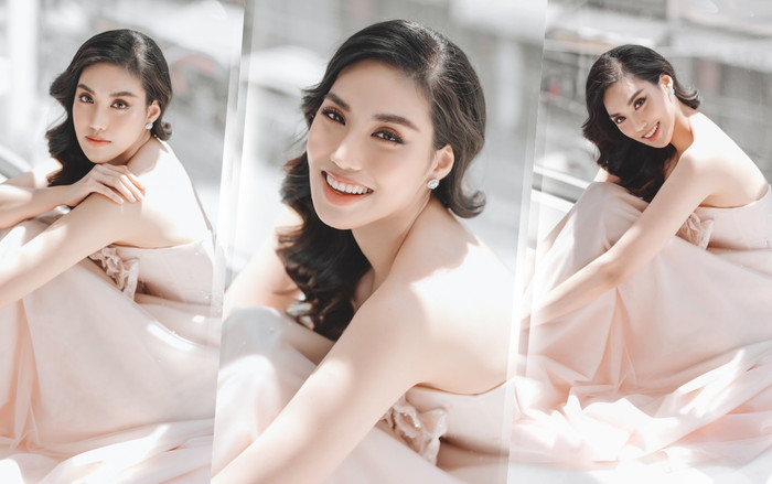 Lan Khuê 'tái xuất' với nhan sắc xinh đẹp như nàng thơ: Thần thái Top 11 Miss World là đây! Ảnh 2