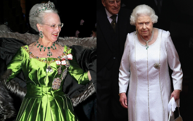Phong cách thời trang đối lập của Nữ hoàng Elizabeth II và Nữ hoàng Margrethe II Ảnh 2