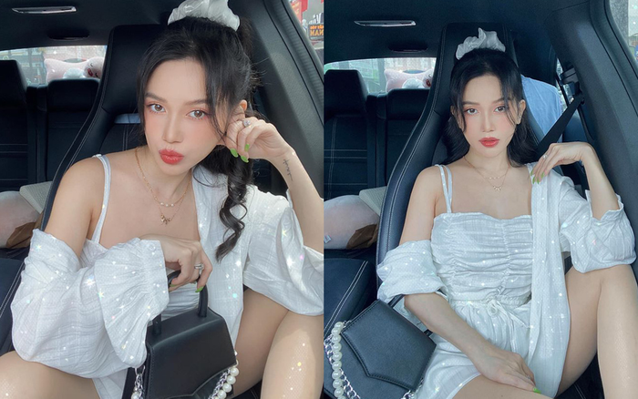 Bị chỉ trích ngồi kém duyên trên xe ô tô, Sĩ Thanh đáp trả 'căng đét' với cư dân mạng Ảnh 2