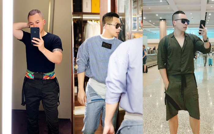 Không kém Ngọc Trinh, Vũ Khắc Tiệp chuộng mốt quần 'đột biến gen' ít ai dám mặc Ảnh 2
