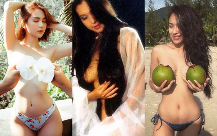 Mỹ nhân Việt gây tức mắt khi lấy hoa quả che chắn vòng 1 nhưng pha dùng tiền mới là khó đỡ Ảnh 2