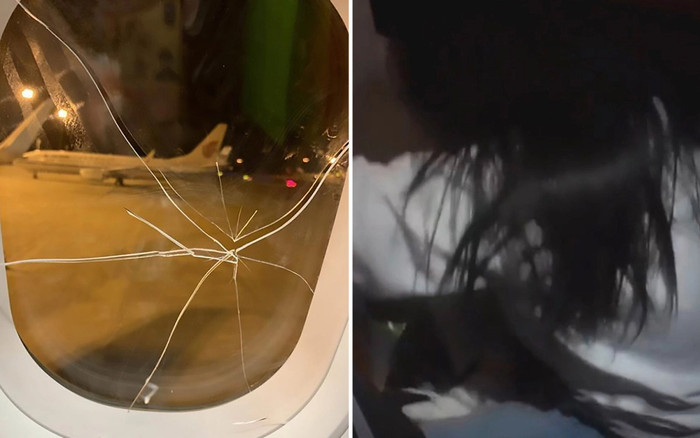 Đau khổ vì tình, nữ hành khách say khướt đập vỡ cửa sổ máy bay Ảnh 2