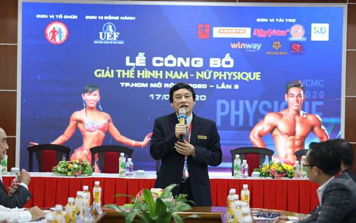Giải vô địch thể hình nam - nữ Physique TP.HCM mở rộng lần 3 được tổ chức tại Đại học Kinh tế - Tài chính Ảnh 2