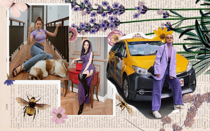 Ngọc Trinh, Chi Pu ai diện màu tím đều đẹp mãn nhãn, mỗi diễn viên này lại kém xinh Ảnh 2