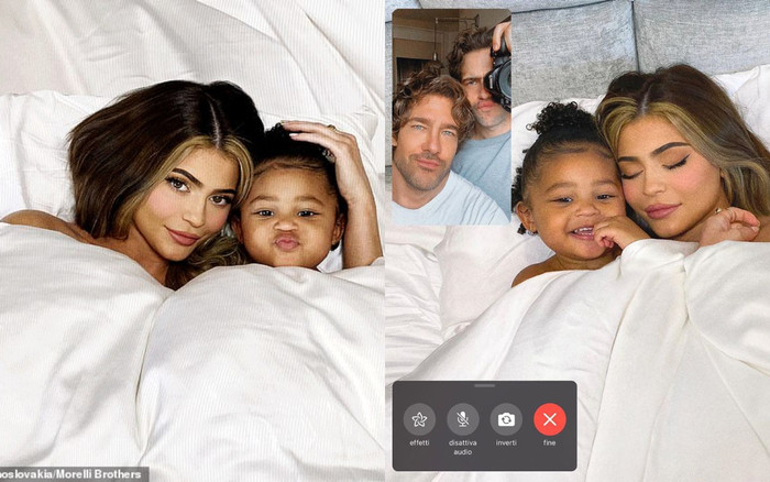 Giữa scandal, 'Tỷ phú hụt' Kylie Jenner cùng con gái rạng rỡ trên bìa tạp chí Vogue Ảnh 2