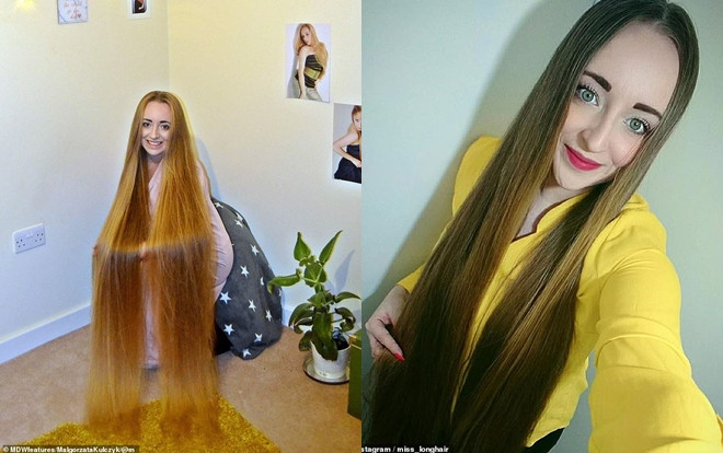 Mái tóc dài 1m52 suốt 5 năm không cắt của nàng Rapunzel ngoài đời thực Ảnh 2