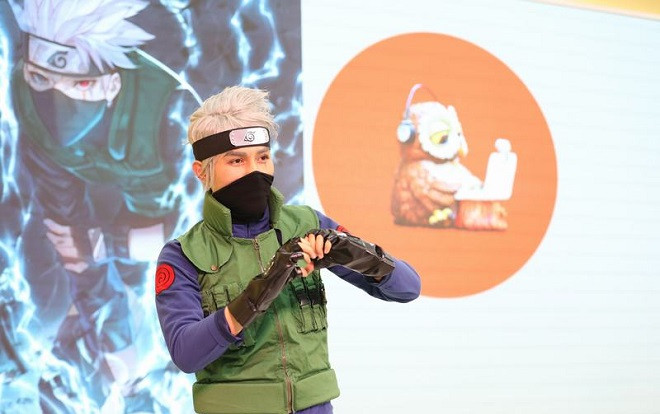 Sinh viên ĐH Kinh tế - Tài chính TP.HCM tự tin thể hiện trình độ Nhật ngữ trên sân khấu 'Sắc màu văn hóa Nhật Bản' Ảnh 2