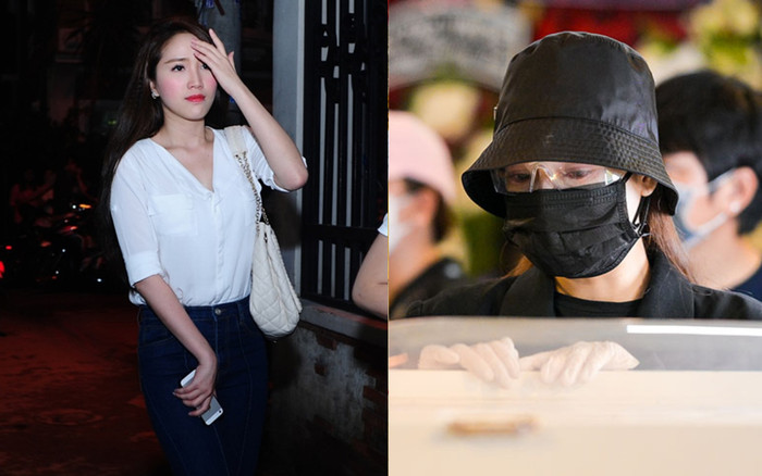 Sao Việt khi dự đám tang: Nhã Phương giản dị kín đáo, Phi Thanh Vân bị fan nhắc nhở vì váy ngắn Ảnh 2