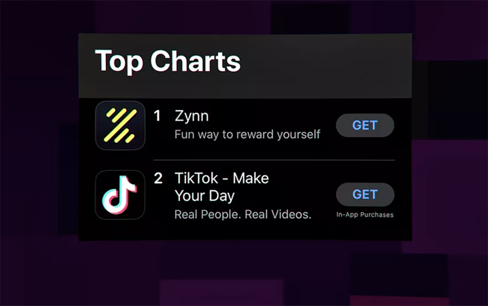 Zynn, ứng dụng sao chép TikTok gây sốt, bị gỡ bỏ khỏi App Store và Play Store Ảnh 2