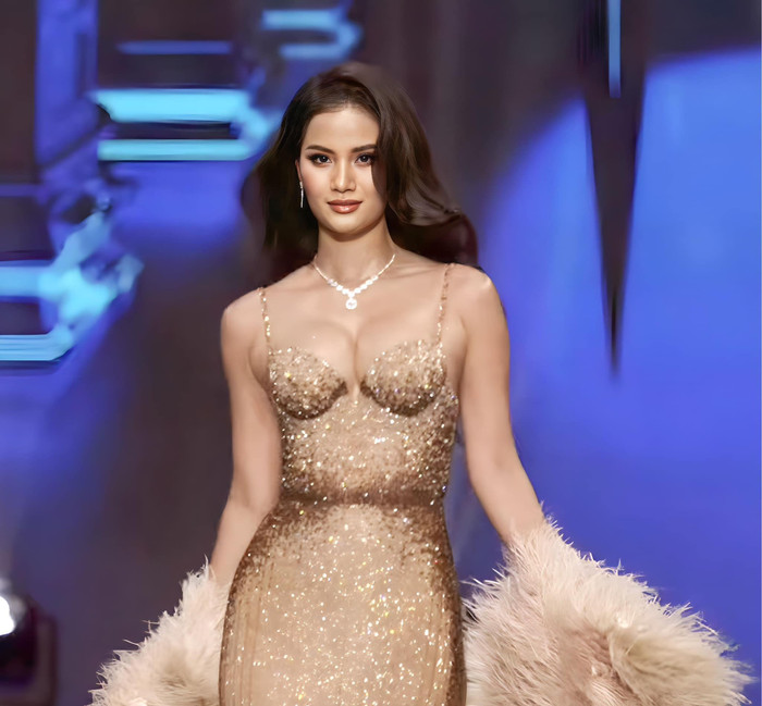 Hương Ly đăng quang ngôi vị Á hậu 1 - Miss Universe Vietnam 2023. (Ảnh tổng hợp)
