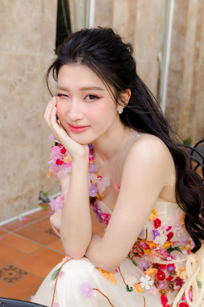 Phương Nhi - đại diện Việt Nam tại Miss International 2023. (Ảnh tổng hợp)