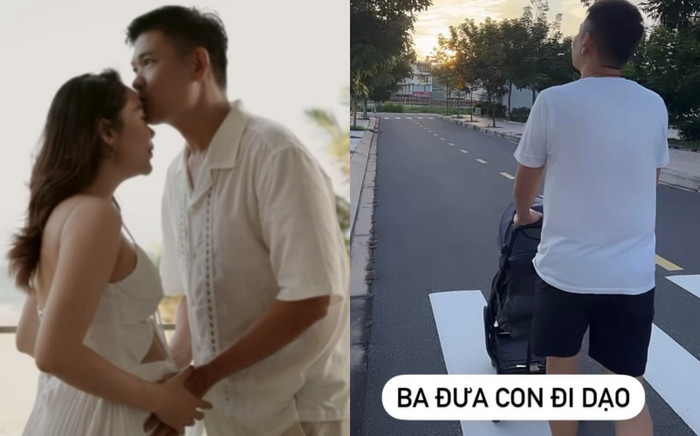 Sướng nhất 'mẹ bỉm' Minh Hằng: Chồng doanh nhân chăm quý tử từ A đến Z! Ảnh 2