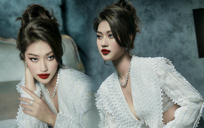 Hoa hậu Thiên Ân tung ảnh 'ngầu đét', netizen khuyên nên đóng vai phản diện Ảnh 2