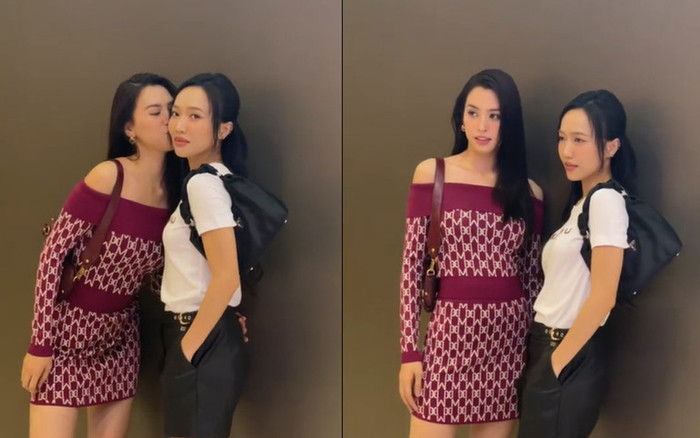 Vừa chạm mặt nhau, Diệu Nhi và Tiểu Vy lộ ra điểm tương đồng đầy bất ngờ Ảnh 2