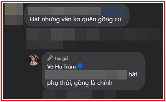 Bị nhận xét 'hát nhưng không quên gồng cơ', Võ Hạ Trâm phản ứng ra sao? Ảnh 3