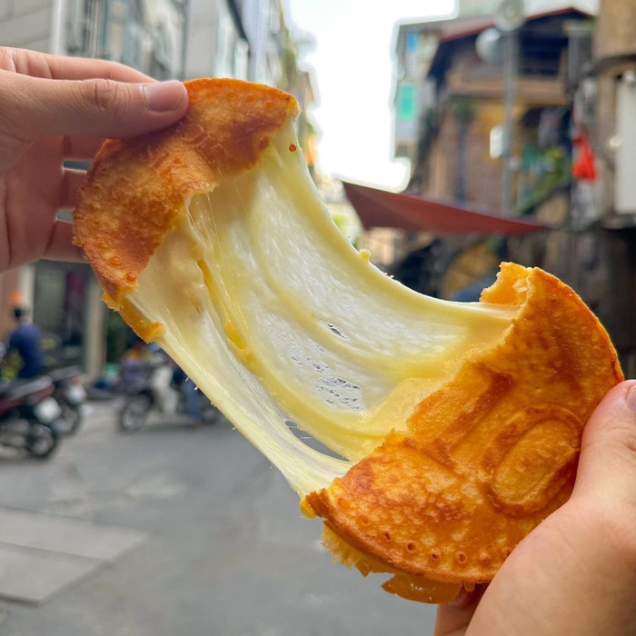 Độ hấp dẫn của chiếc bánh đồng xu phô mai