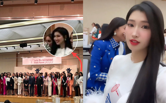 Phương Nhi nhận giải Miss Visit Japan tại Miss International, fan sắc đẹp Việt 'thở oxy' Ảnh 2
