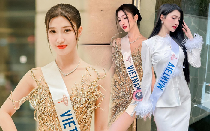 Màn lên đồ sang chảnh của Phương Nhi 'lấn át' thí sinh Miss International Ảnh 2