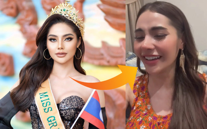 Miss Grand Lào 'cười ná thở' khi nhận được món quà đậm chất Việt Nam Ảnh 2