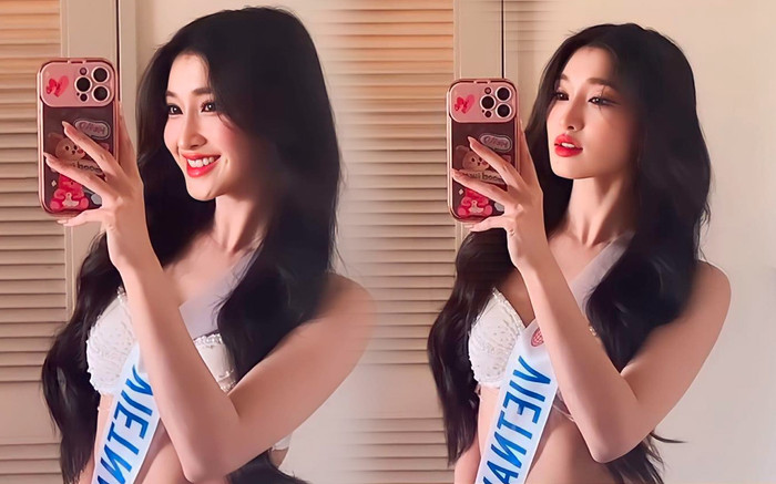 Phương Nhi chụp ảnh 'swimsuit', netizen xuýt xoa trước visual 'ngọt như mía lùi' Ảnh 2