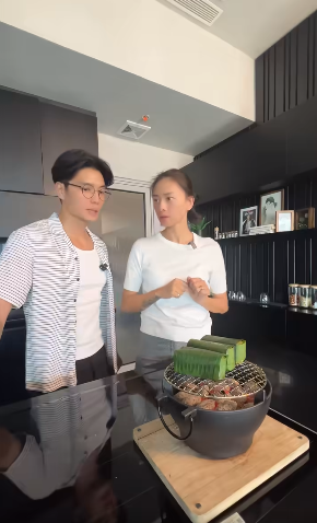 Dù tự nhận là bếp chính nhưng do thích trêu chồng, Ngô Thanh Vân cho biết 'bếp chính nhà này chỉ biết ăn mà thôi'