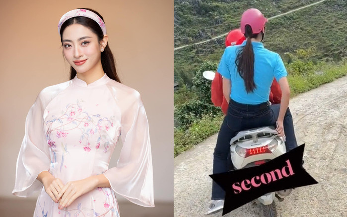 Lương Thuỳ Linh run rẩy, la hét thất thanh khi đi đường đèo ở Hà Giang Ảnh 2