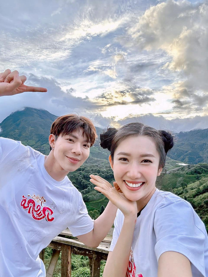 Thúy Ngân luôn hoạt bát, năng động.