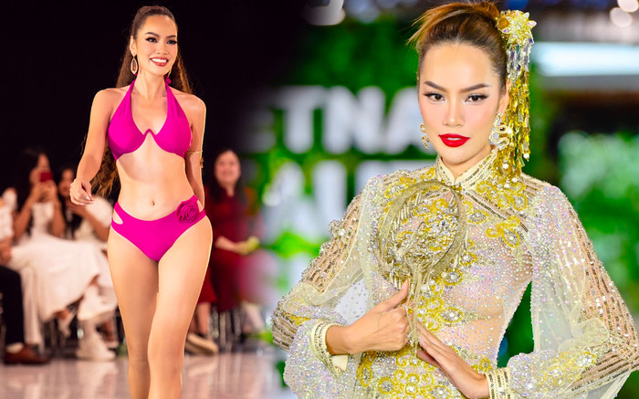 Lê Hoàng Phương vắng mặt tại top 5 xuất sắc trong hai vòng diễn thời trang Ảnh 2