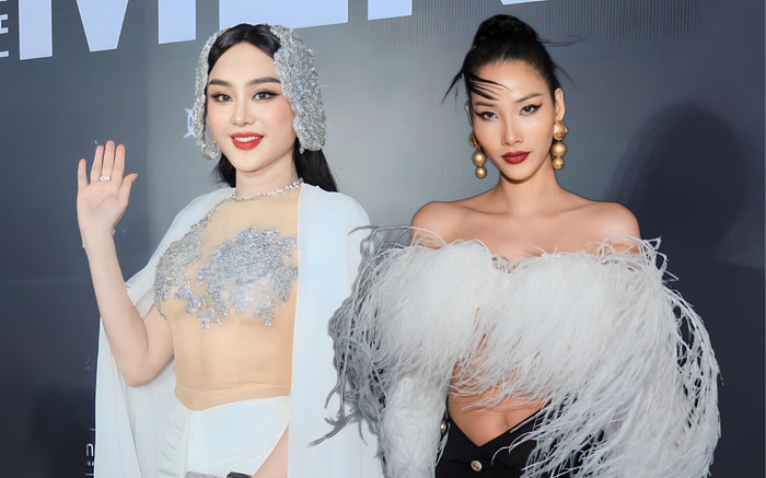 Lâm Khánh Chi lần đầu lộ diện hậu dao kéo, Hoàng Thùy 'chất lừ' trên thảm đỏ Ảnh 2