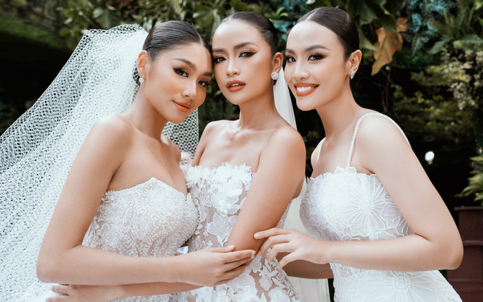 Top 3 HHHVVN 2022 diện váy cưới, sắc vóc 'lên hương' thấy rõ sau 1 năm nhiệm kỳ Ảnh 2