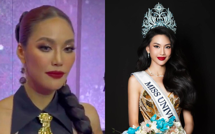 Được hỏi về Bùi Quỳnh Hoa giữa đám đông, Lan Khuê có phản ứng bất ngờ Ảnh 2