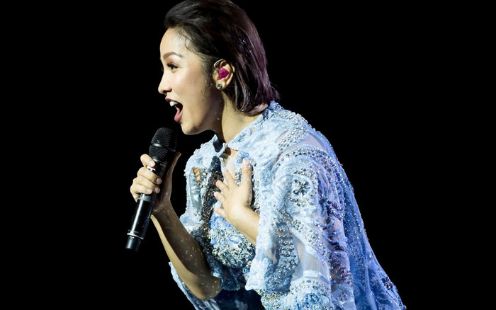 Diva Mỹ Linh bị 'bóc trần' giọng hát thật qua fancam, dân mạng thốt lên 1 từ Ảnh 2