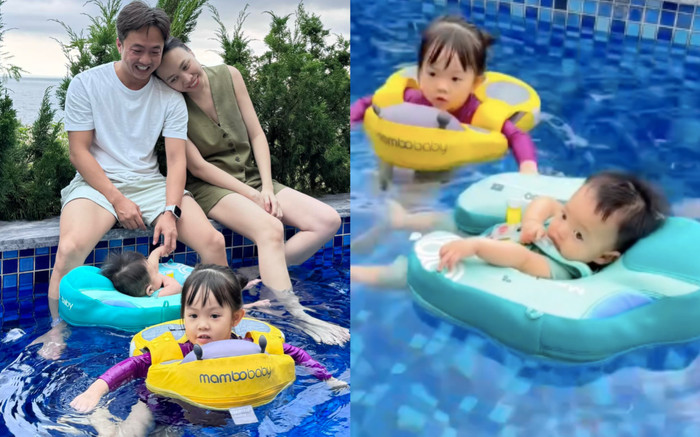 Ái nữ nhà Cường Đô La ghi điểm 10 vì hành động dành đặc biệt cho em trai Ảnh 2