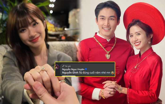 Ngọc Huyền khoe nhẫn đính hôn, ảnh cưới và lời hứa của Đình Tú được thực hiện Ảnh 2