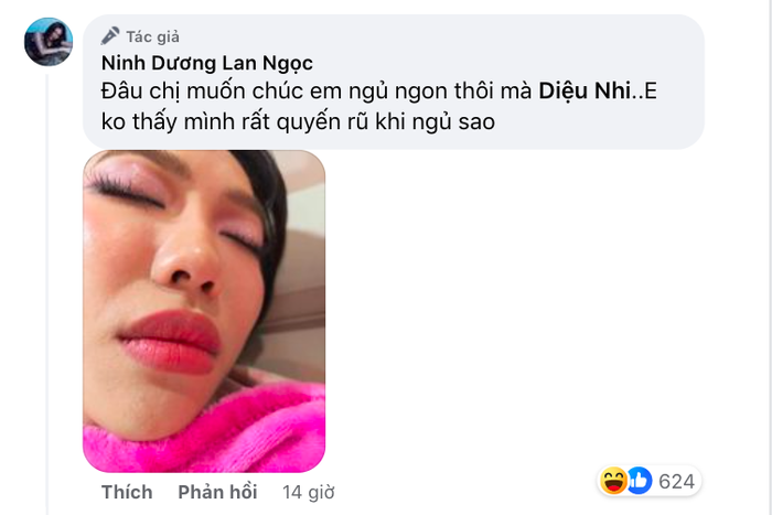 Ninh Dương Lan Khóc khiến fan hết hồn khi đăng ảnh dìm Diệu Nhi Ảnh 3