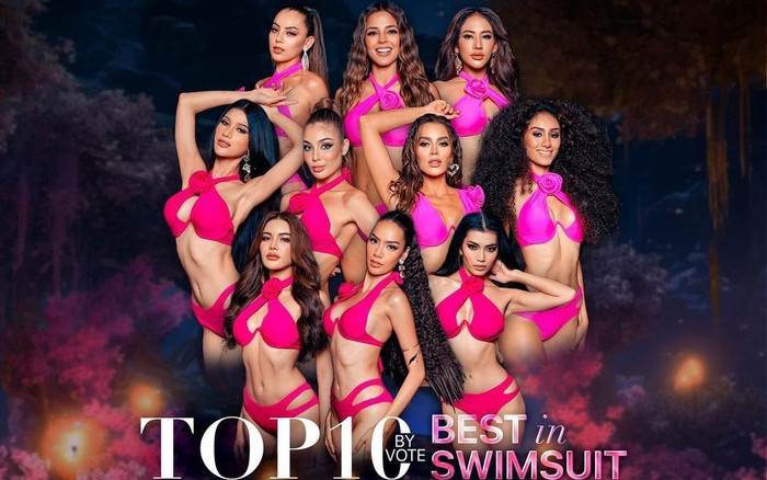 Kết thúc bảng bình chọn Best In Swimsuit, Lê Hoàng Phương đứng đầu Ảnh 2