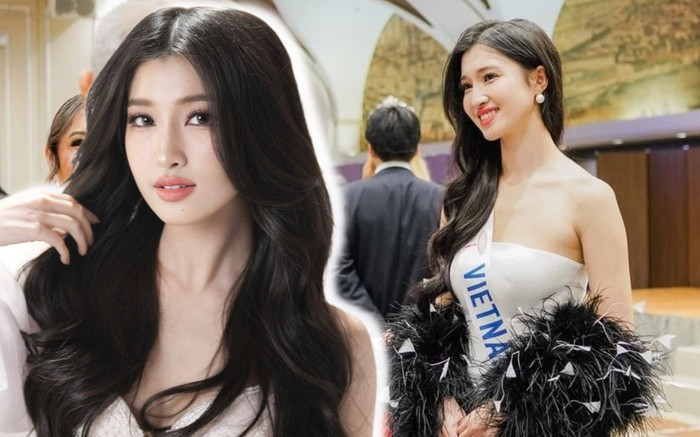 Phương Nhi bị loạt mỹ nhân 'vượt mặt' trong bộ ảnh glamshot Miss International Ảnh 2