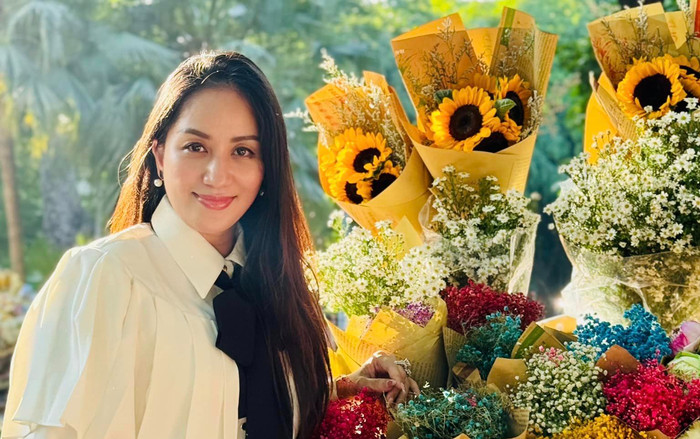 Visual đẹp rạng ngời của Khánh Thi hậu sinh nở lần ba tại Hà Nội Ảnh 2