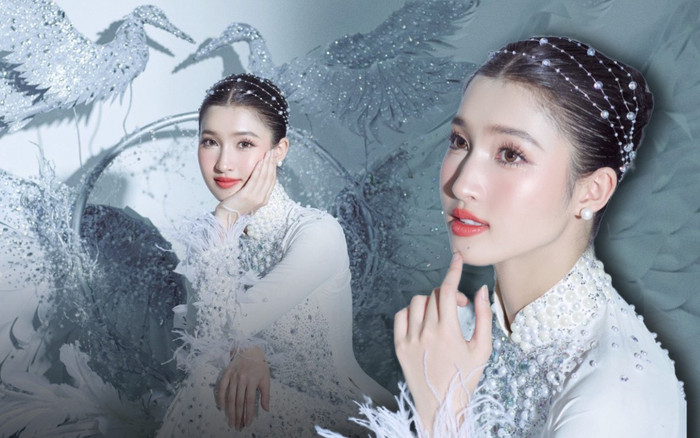 Phương Nhi công bố trang phục dân tộc tại MI 2023, visual đẹp tựa 'bông tuyết' Ảnh 2