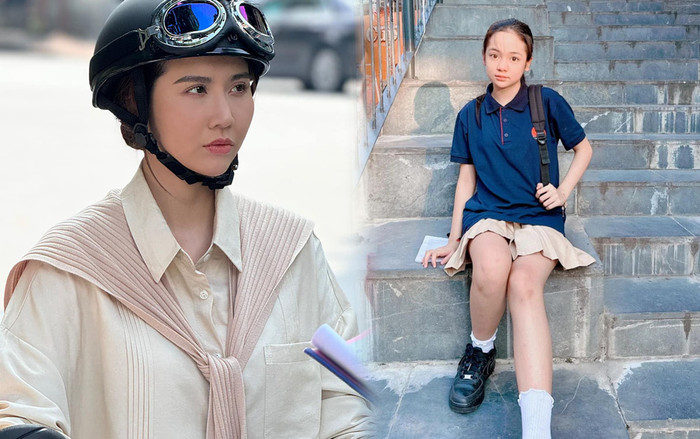 Sao nhí lấy nước mắt khán giả ở Thương Ngày Nắng Về tái xuất cùng Huyền Lizzie Ảnh 2