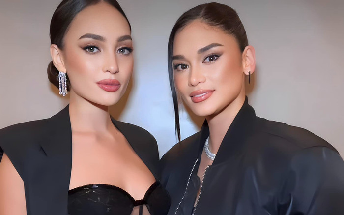 Pia Wurtzbach đọ sắc cùng đàn em, visual lấn lướt luôn cả đương kim HH Hoàn vũ Ảnh 2