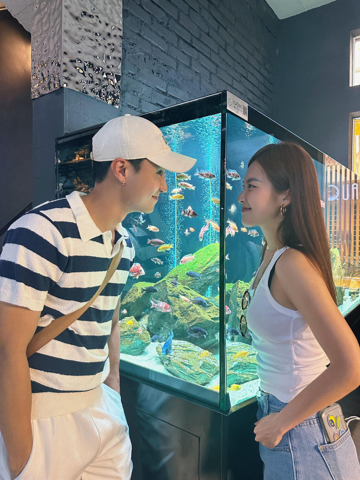 Không chỉ hợp tác trong những dự án phim, ở ngoài đời thực Khả Ngân và Thanh Sơn luôn 'như hình với bóng'