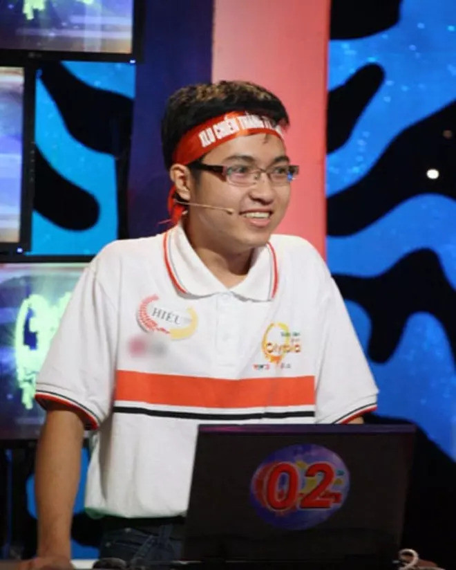 Đức Hiếu tại Đường lên đỉnh Olympia năm 2010