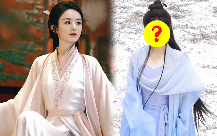 Cùng kiểu tạo hình, Triệu Lệ Dĩnh bỗng bị một tiểu hoa 85 vừa tái xuất áp đảo Ảnh 2